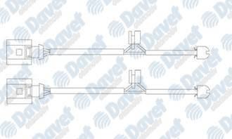 DELPHI LZ0200 Fren Ikaz Kablosu Audi Q7 Porsche Cayenne Vw Touareg 10/02> Arka  ####